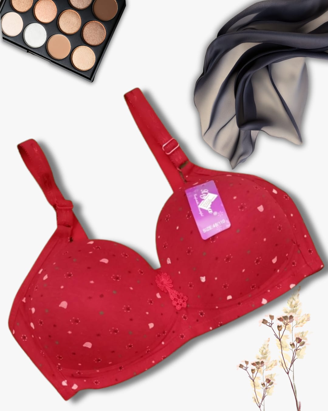 D Cup Full Coverage Bra